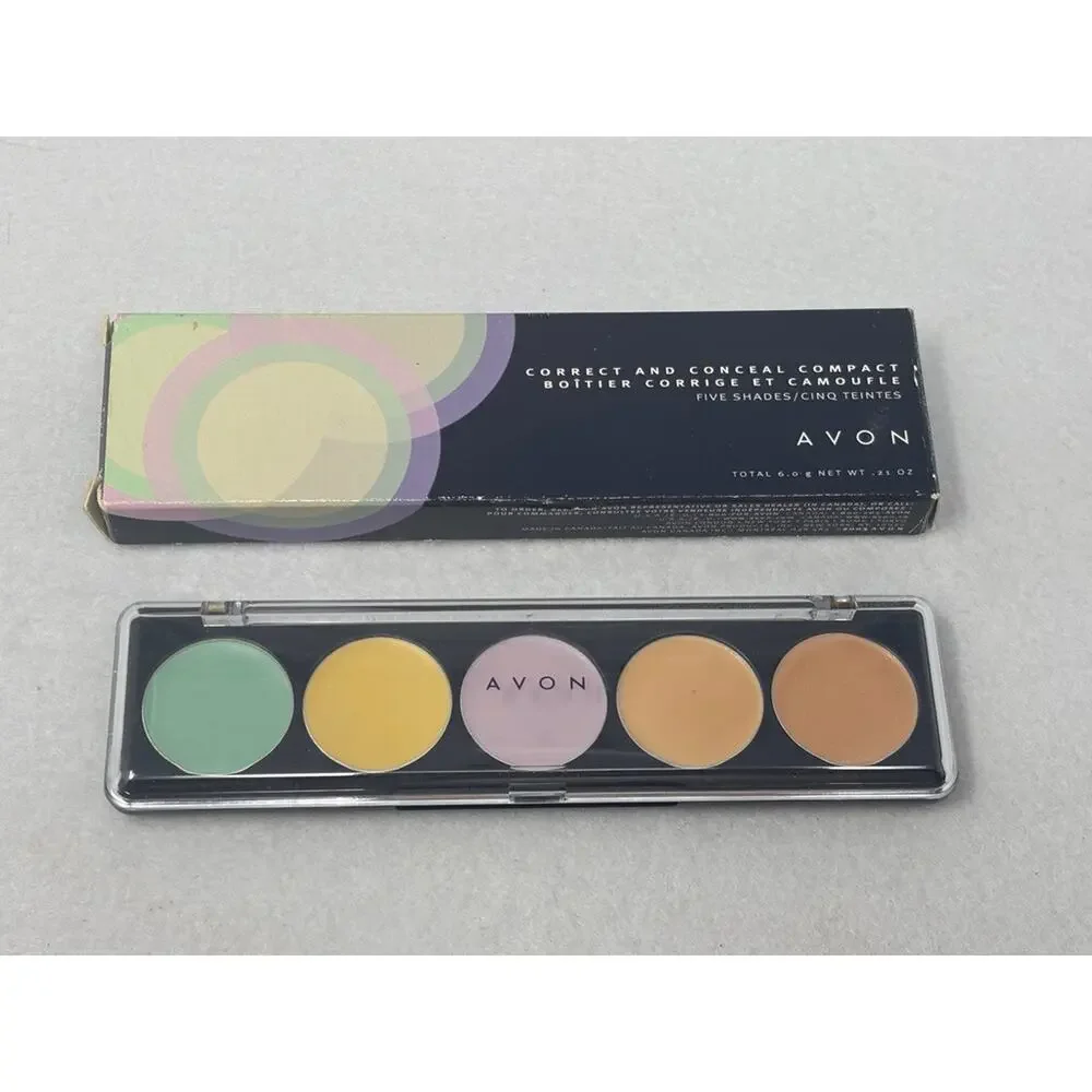 AVON Correct and‎ Conceal Compact - Five Shades Medium/Darkz